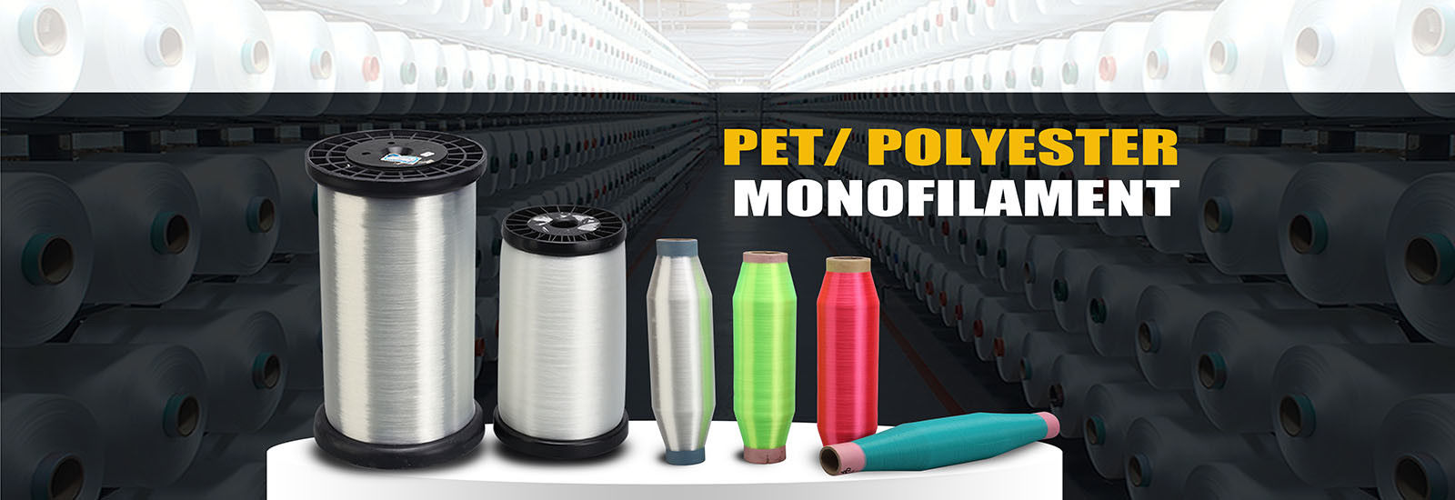 สายใย PET โมโนฟิเลเมนต์