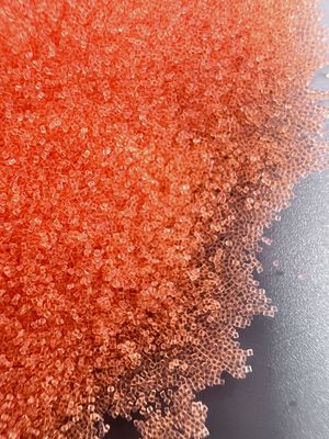 0.2 * 0.2 มิลลิเมตร พลาสติก Bead Blast สื่อกลม รูปทรงกระดูก