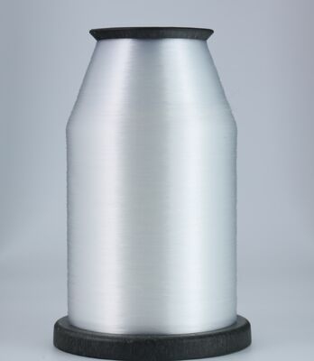 โรงงานขายดี เส้นด้ายโมโนฟิลาเมนต์ PET ขนาด 0.18MM 0.23MM 0.25MM 0.30MM สำหรับปลอกถักเปียที่นอน 3 มิติ